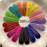 Mixed Color Metal Hair Clips