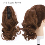 Synthetic Short Wavy Ponytail Hair Extension