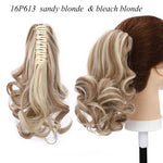 Synthetic Short Wavy Ponytail Hair Extension