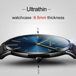 Ultra Thin Leather Watch