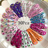 Mixed Color Metal Hair Clips