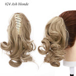 Synthetic Short Wavy Ponytail Hair Extension