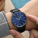 Ultra Thin Leather Watch