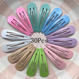 Mixed Color Metal Hair Clips