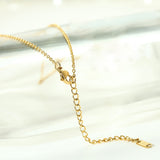 Gold Initial Necklace