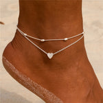 7pcs/Set Handmade Beaded Anklet Braclet