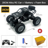 4WD RC Car With Led Lights 2.4G Radio Remote Control Buggy