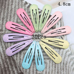 Mixed Color Metal Hair Clips