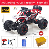 4WD RC Car With Led Lights 2.4G Radio Remote Control Buggy