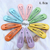 Mixed Color Metal Hair Clips