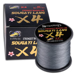 Braided Line 4X 100/300m 5 Color All for Fishing Line MaxDrag 66LB