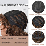 Short Loose Curly Wigs For Women Synthetic Natural