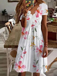 Women New Casual Printed Dresses  Small to 5XL