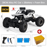 4WD RC Car With Led Lights 2.4G Radio Remote Control Buggy