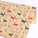 2Pcs/Set 50*70cm christmas gift wrapping paper