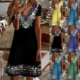 Women New Casual Printed Dresses  Small to 5XL