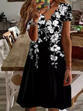 Women New Casual Printed Dresses  Small to 5XL