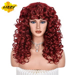 Short Loose Curly Wigs For Women Synthetic Natural