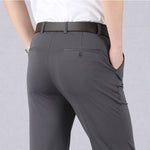 Men's Business/Casual Pants High Waist Trousers