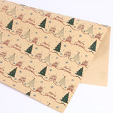 2Pcs/Set 50*70cm christmas gift wrapping paper