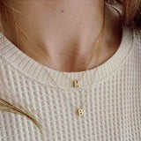 Gold Initial Necklace