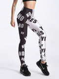 Spandex Fashion Cartoon Ice Cream God Horse Skull Digital Printed Legging