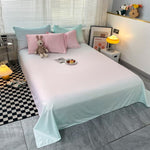 Color Bedding Sheet Pillowcase Duvet Cover Set