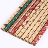 2Pcs/Set 50*70cm christmas gift wrapping paper