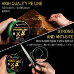 Braided Line 4X 100/300m 5 Color All for Fishing Line MaxDrag 66LB