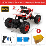 4WD RC Car With Led Lights 2.4G Radio Remote Control Buggy