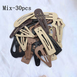 Mixed Color Metal Hair Clips