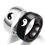 2/4Pcs Tai Chi Yin Yang Couple Bracelets Necklaces Seet