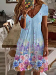 Women New Casual Printed Dresses  Small to 5XL