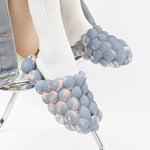 Ladies Fashion Bubble Slippers