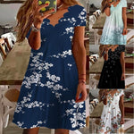 Women New Casual Printed Dresses  Small to 5XL