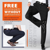 Men's Business/Casual Pants High Waist Trousers