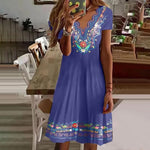 Women New Casual Printed Dresses  Small to 5XL