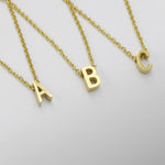 Gold Initial Necklace