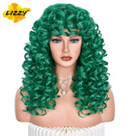 Short Loose Curly Wigs For Women Synthetic Natural