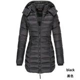 Womens Winter Long Down Coat