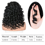 Short Loose Curly Wigs For Women Synthetic Natural