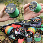 Braided Line 4X 100/300m 5 Color All for Fishing Line MaxDrag 66LB