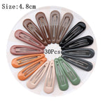 Mixed Color Metal Hair Clips