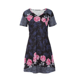 Women New Casual Printed Dresses  Small to 5XL